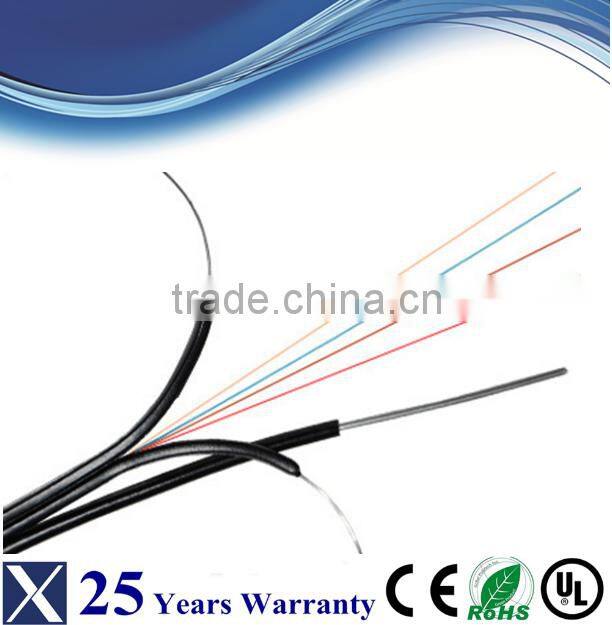 Drop Cable Outdoor Steel Wire Strength Fiber Cable 1~4 Core