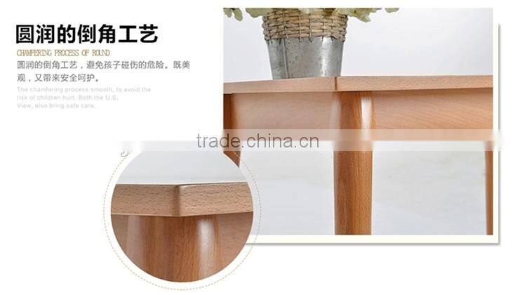 FIRST TOUCH birch veneer dining table AM-6009