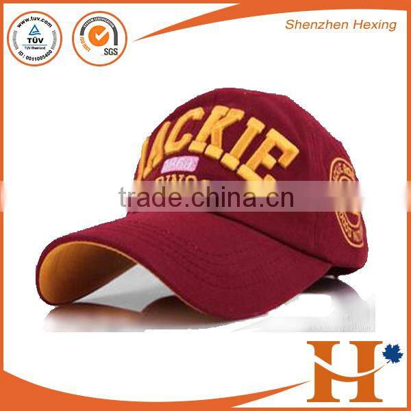 Custom embroidery brand Men's classic golf caps and hats with 100% cotton