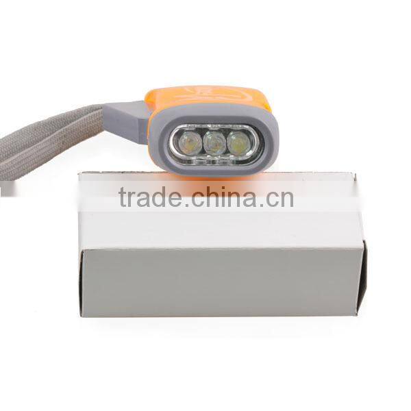 Hand-pressing 3 Led Flash Light Torch