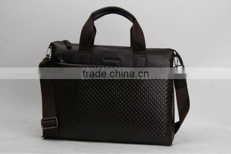 Promotional leather messenger bags for men