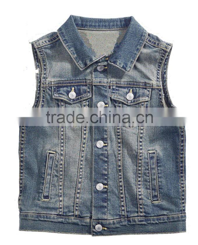 2016 baby boys new style cotton jerans warm jacket windproof