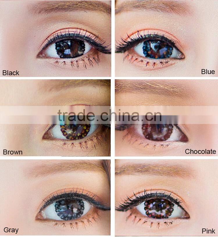 Newest Design Christmas beauty hot selling contact lens lens manufacturer