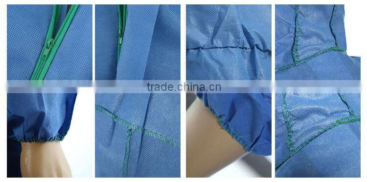 Safety Disposable Nonwoven Protective Clothing