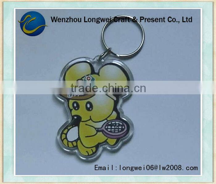 oem photo frame lego keychain/keychain manufacturers in china