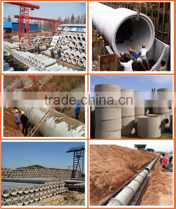 Reinforced cement culvert pipe machine