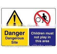 Highly Reflective Aluminum safety traffic sign for warning kid ' s safety