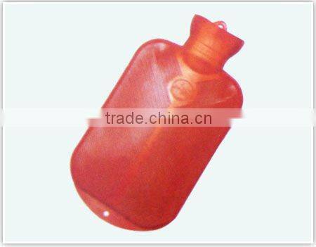 red rubber ribbed hot water bottle wholesale