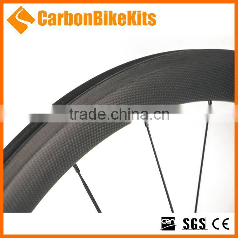 CarbonBikeKits PW50T Wide 50mm Tubular pro carbon wheels