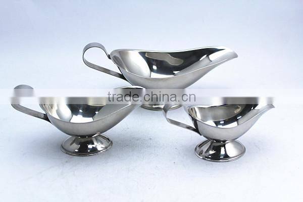 Stainless Steel Gravy Boat, Dressing Pouring Boat