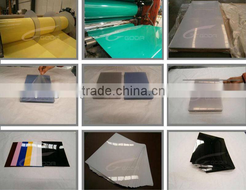 PVC glossy white rigid