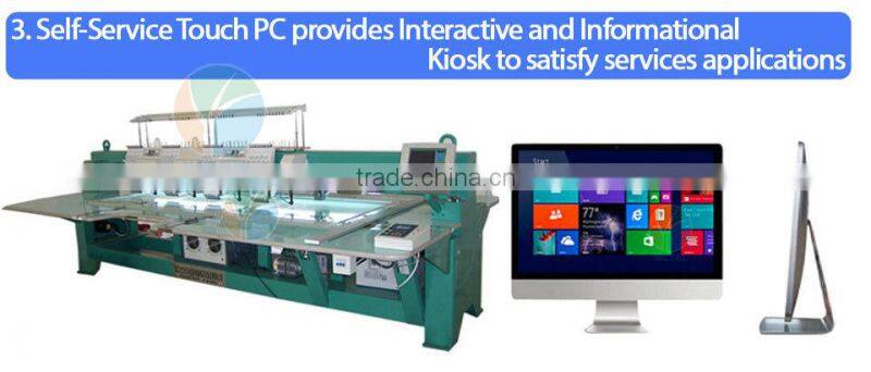 industrial embedded Desktop computer 15 inch 4: 3 6COM LPT 1G RAM 40G HDD