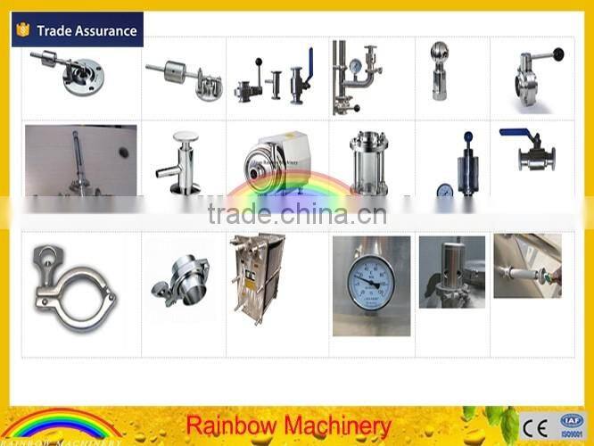 7bbl beer brewing equipment, beer brewery equipment, beer fermentation tank with cooling jacket