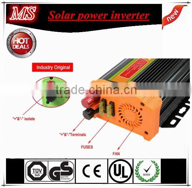 600w dc 12/24v ac 110v and 220v solar power inverter