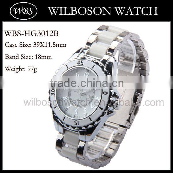 Japan movement stainless steel quartz watch price