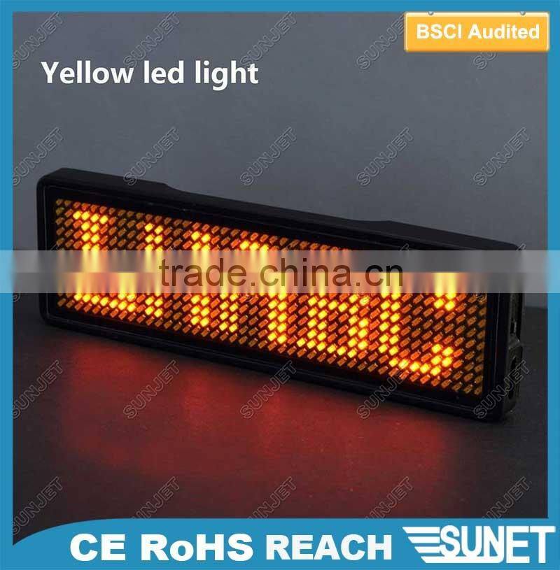 Rechargeable Fashion Mini led light display advertising board