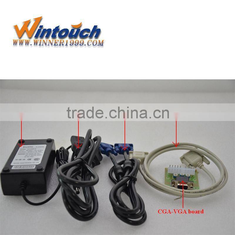 Wintouch 15 "-64" waterproof touch screen monitor with USB interface For Advertising ATM/ Kiosk /POG/WMS
