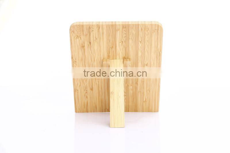 2014 adjustable folding bamboo book stand for magazine, recipe
