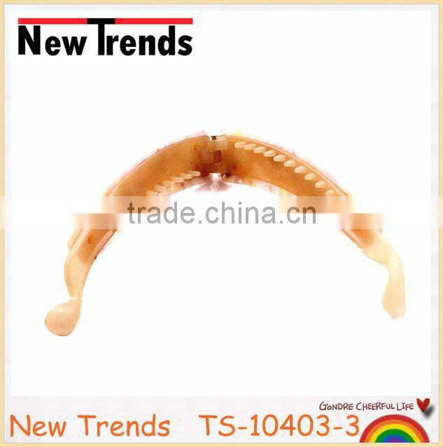 Latest design fancy hair barrettes for thick hair