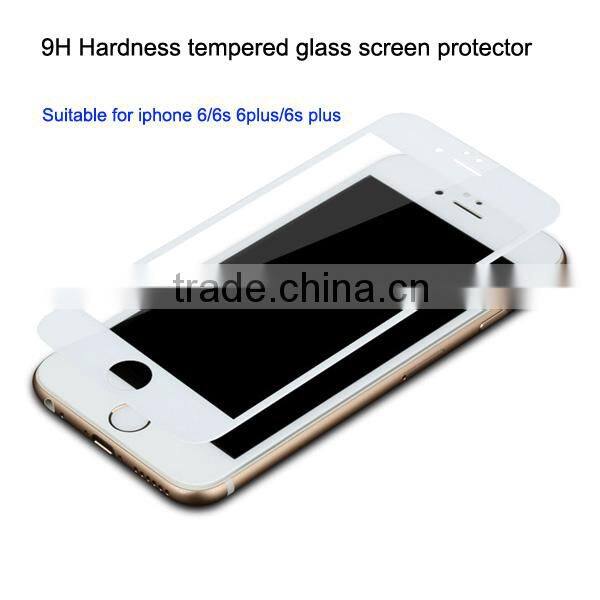 2.5D Curved Edge 0.33mm Premium Tempered Glass for Mobile iPhone 6s