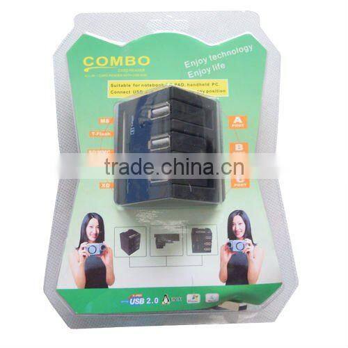 All in one combo card reader