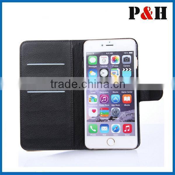 2015 newest design for iphone 6 leather case