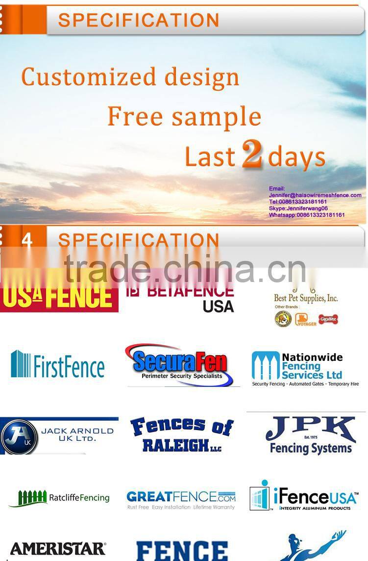 Cost - effective galvanized & black powder coating iron gates sliding prices