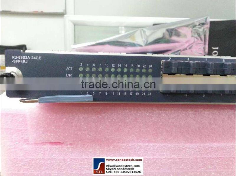 ZTE RS-89S2A-24GE-SFP4RJ 24-port GE/FE optical interface card ZTE ZXR10 RS-8902 RS-8905 RS-8908 RS-8912 8902 8905 8908 8912