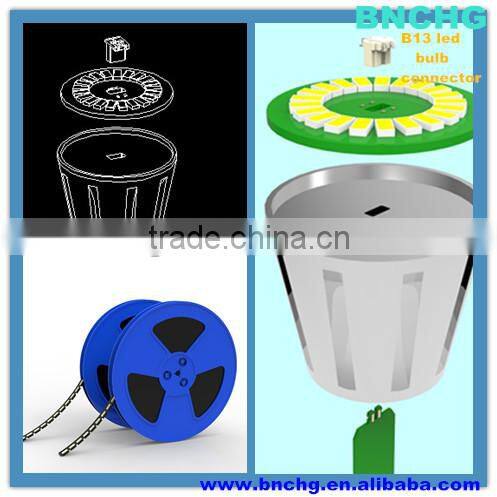 Hot sales pcb edge led bulb connectors suit for 1.0 /1.2 printed circuit boards