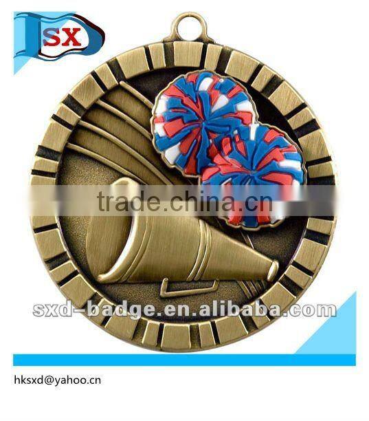 Antique brass medals