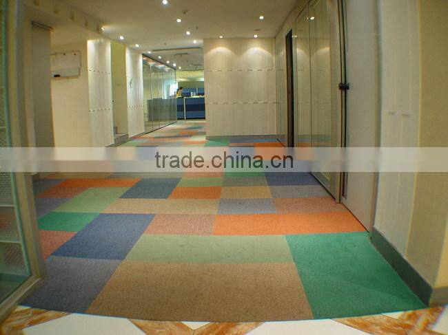 Easy to stick double tape nylon carpet tile