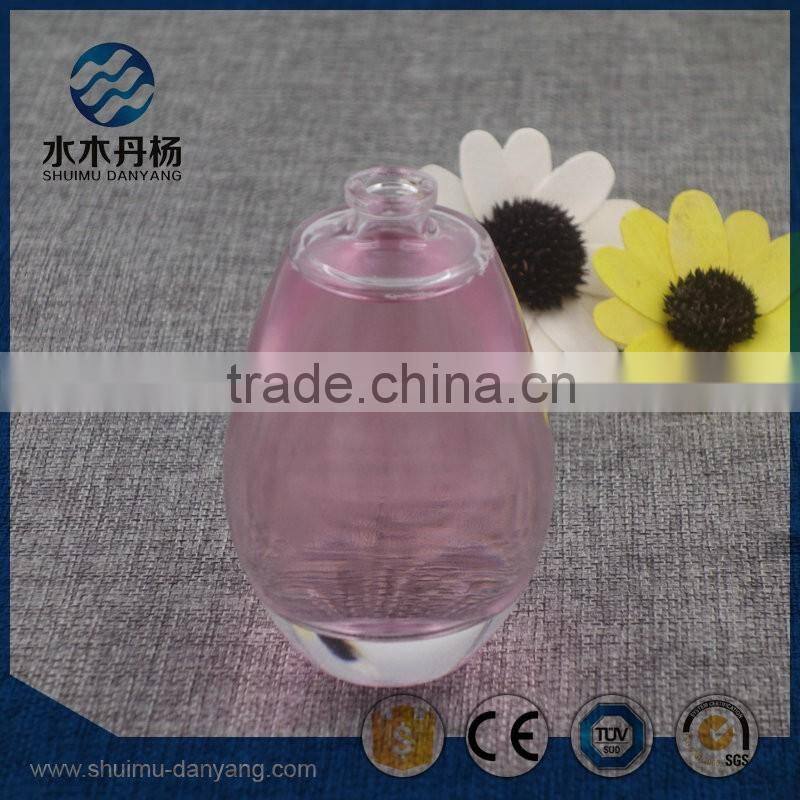 100ml clear personal care glass luxury perfume bottle