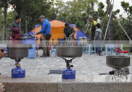 Pure titanium metal protable eco-friendly travel pot