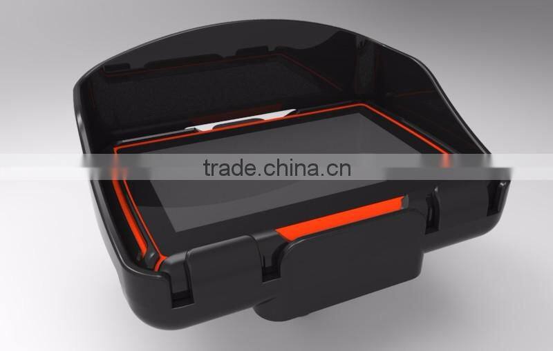 Free newest world map Waterproof 4.3" motorcycle gps navigation system