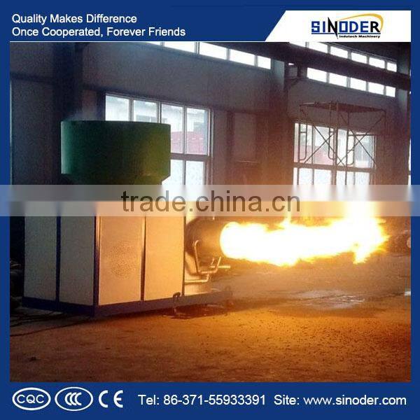 biomass sawdust burner replace other fuel for saving