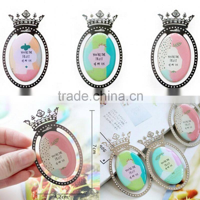 2016 IN STOCK wholesale retro beaded bow butterfly knot mermaid carved personalized retro metal bookmarks