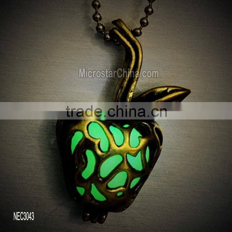 Glow in the Dark fashion football necklace Gifts