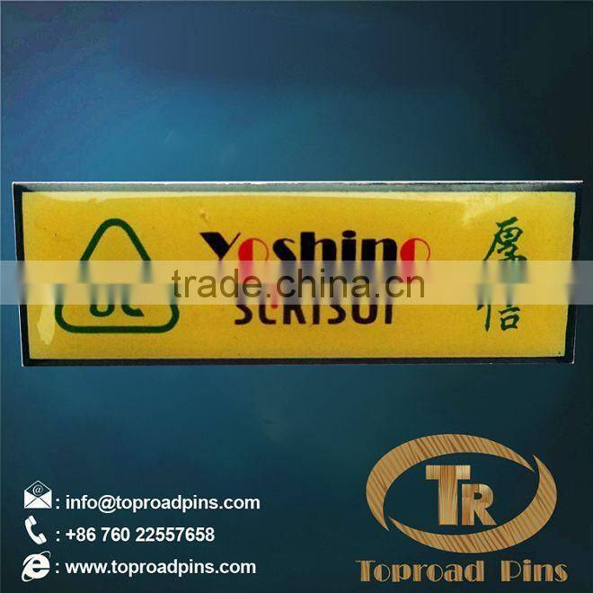 Strong branding design for Badge