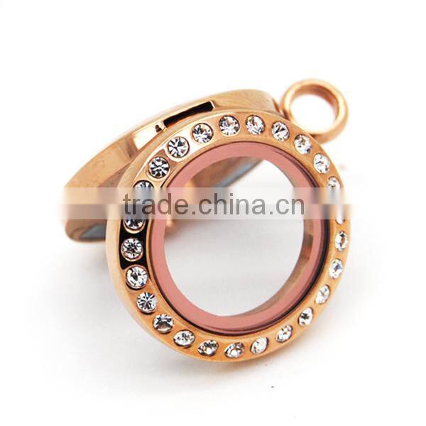 2014 best selling 316l stainless steel jewelry floating silver locket unique silver lockets silver lockets for women LP9120