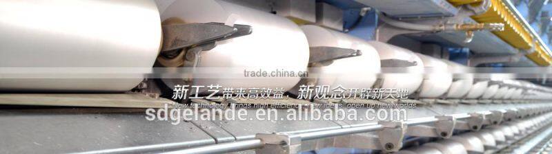 100% polyester yarn fdy150D 36F for making blanket base Raw White