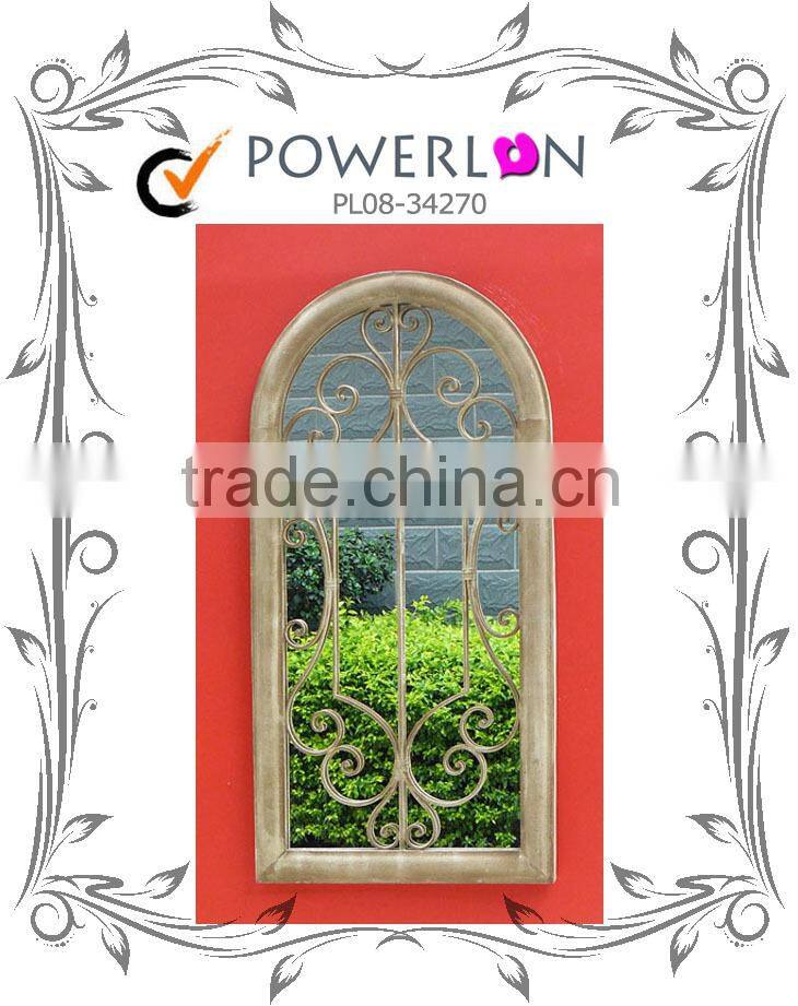 Cheap New Antique Handmade Metal Frame Wall Mounted Infinity Mirror For Home Backyard Patio J16M TS05 X11PL08-34270