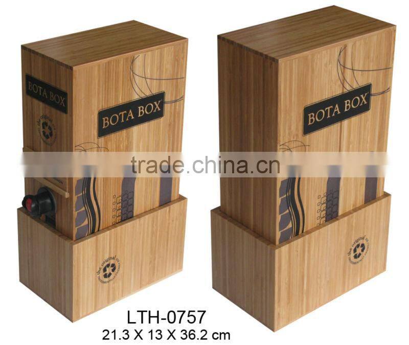 Unique design handmade wooden wine packing box ,wooden box for wine