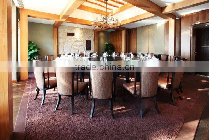 Purple pattern cut and loop pile broadloom carpet for hotel