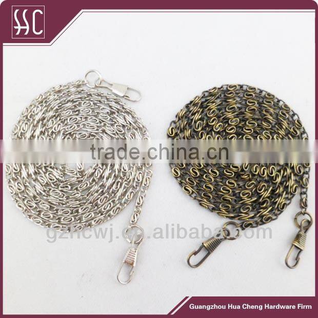 detachable metal purse chains for bag