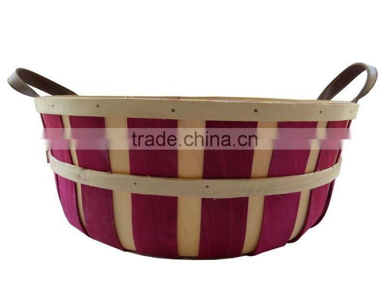 wood Laundry basket