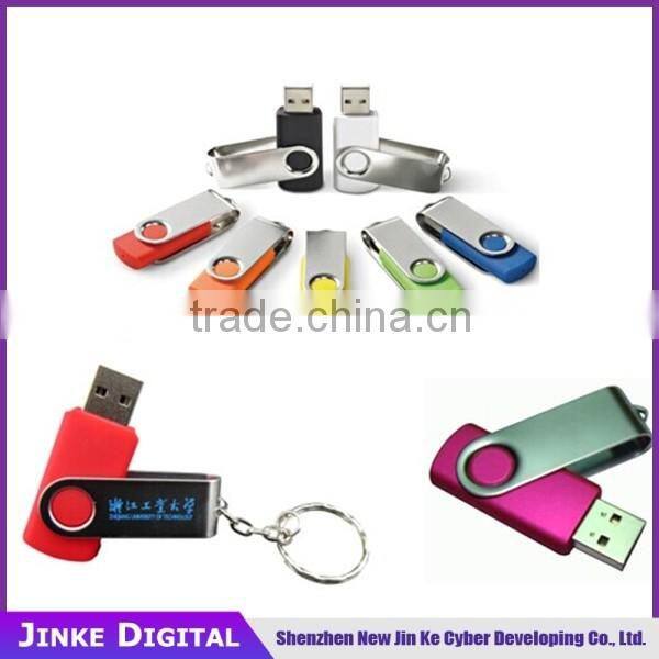2016 promotional gift 2.0 8gb twist USB memory stick