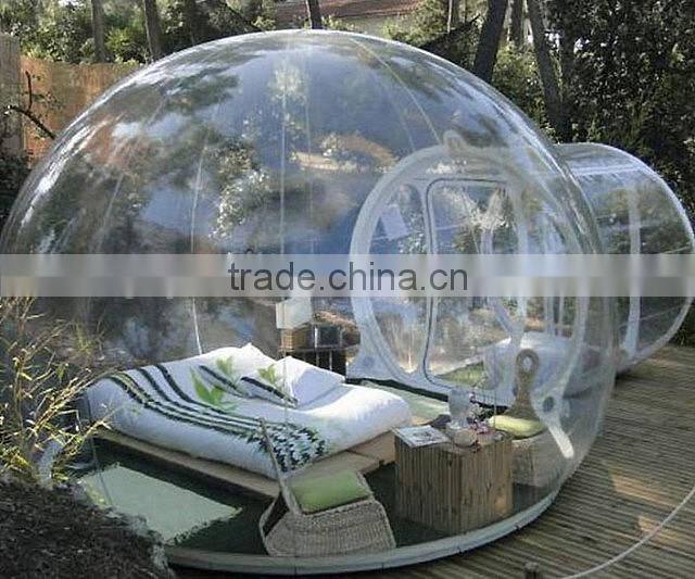 Clear giant inflatable dome bubble tent transparent bubble tent for sale
