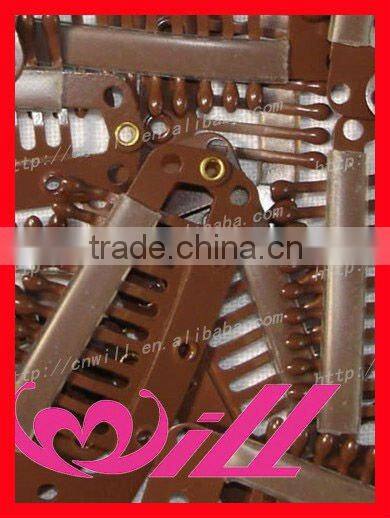 wholesale hair clips hair extension snap clips black clips