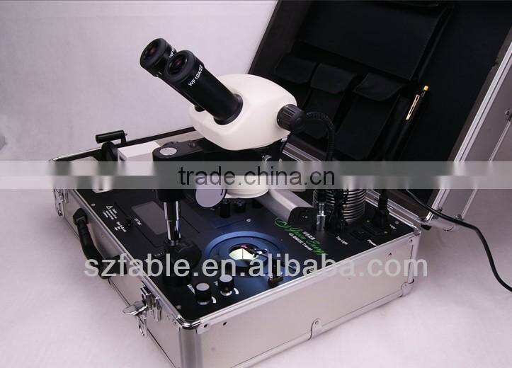 Fable Gemological Laboratory toolkit with 16 instruments including microscope for gemologist