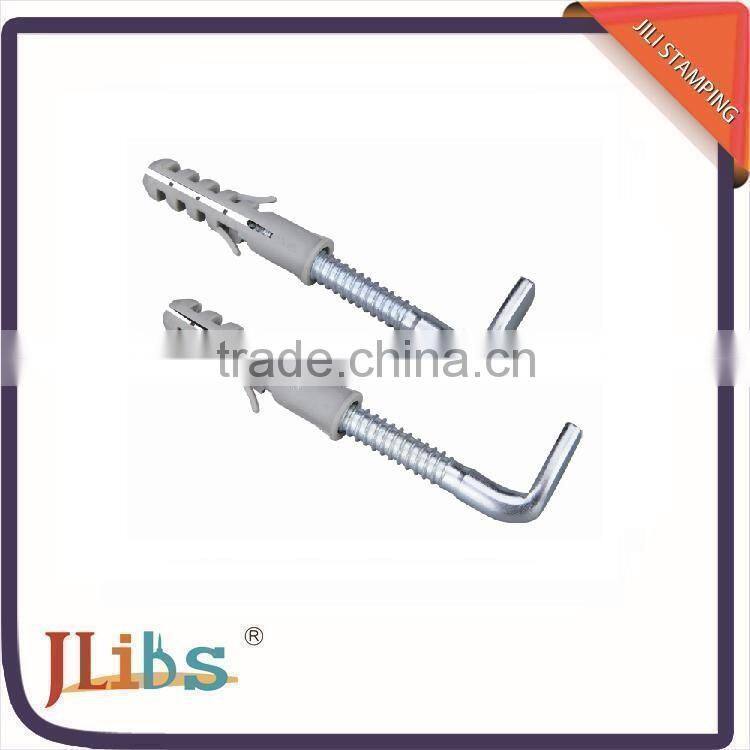 F Welded clamps with screw and plastic anchor